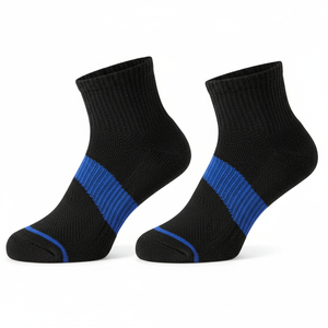 Custom Design Crew Athletic Custom 100% Cotton Sports Fashion Football Training Knitted <b>Socks</b> - Product Image 2
