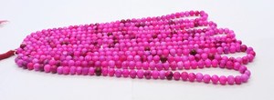 Natural Dark Pink <b>Opal</b> Smooth Round Ball Beads 5-6 MM Shaded Pink <b>Opal</b> Gemstone Round Beads 16 Inch Plain Pink <b>Opal</b> Round Shape - Product Image 4