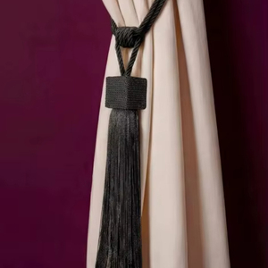 Square Wrapped Cord Curtain <b>Tieback</b> | Artisanal Home Decor - Product Image 1