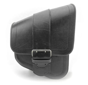 Vente chaude Noir Moto Côté Droit Bras Oscillant sac Étanche En Cuir Véritable Sacoche Moto Bagages Sac À Outils. - Product Image 1