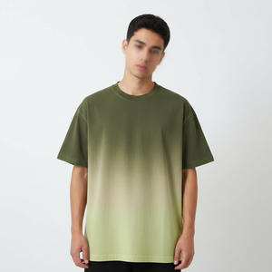 เสื้อยืดวินเทจผ้าฝ้าย 100% หนัก 250 กรัม ทรงหลวม ไหล่ตก ซักย้อมสีแบบแอซิดวอช สไตล์สตรีทแฟชั่น คอวี  รับสกรีนลายตามสั่ง - Product Image 5
