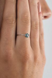 Bijou en forme de fleur, diamant, pierre précieuse, plaqué or 18 carats, style hip-hop, pour femme, mariage, fiançailles, certifié IGI, à porter au quotidien - Product Image 4