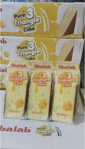 Compre Obalab Pure 3, Pastel de Queso Triangular de 100g, Postre Rico en Queso Cremoso, Pastel Triangular Fresco de Panadería, Delicias Dulces, Ideal para Exportación, Venta en Línea - Product Image 6