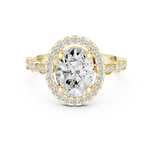 SPARKLE CENTRAL Anillo de Diamantes de Oro 10k | Joyería de Compromiso Elegante - Product Image 5