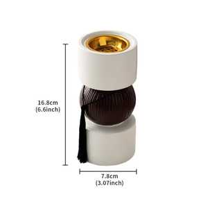 Luxury Resin <b>Bakhoor</b> Burner Arabic Incense Burner <b>Oud</b> Burner Modern <b>Bakhoor</b> Incense Holder Ramadan Eid Festive Home Decor Gift - Product Image 4