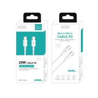 Cable de Datos S&N de Carga Rápida 3A, 3000mm de Longitud, USB a Lightning para iPhone, Carga y Sincronización