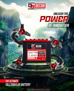 Batería de 12V 270AhC10 para inversores industriales, batería tubular para instalación de paneles solares, batería tubular alta para sistema UPS. - Product Image 5