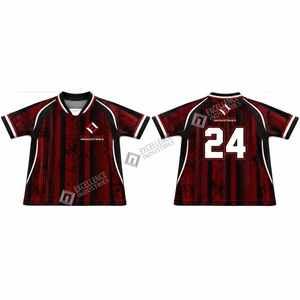 Camiseta de Fútbol Transpirable Personalizada, Uniforme Deportivo Ligero de Secado Rápido para Entrenamiento y Partidos - Product Image 5