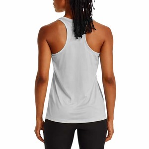 Camiseta sin mangas ligera para mujer con logotipo personalizado, camisetas deportivas para mujer de poliéster y 10% spandex - Product Image 4