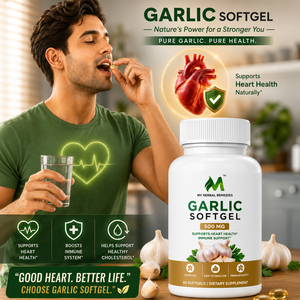 Capsules de Gélules Molles d'Ail Naturel avec Extrait d'Huile d'Ail Haute Concentration pour la Santé Cardiaque, le Soutien du Cholestérol et le Renforcement de l'Immunité - Product Image 3