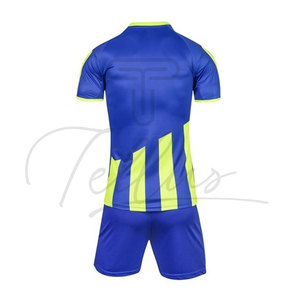 Uniforme de Fútbol Personalizado de Alta Calidad, Uniforme de Fútbol Transpirable con Estampado por Sublimación, Venta al Por Mayor con Servicio OEM - Product Image 2