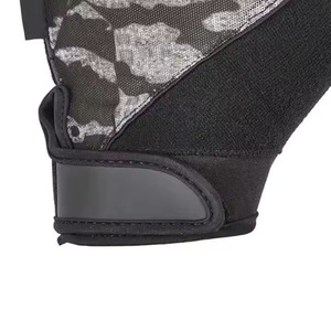 Unisex Sports Cycling Yoga Motorcycle <b>Gloves</b> Nylon <b>Thin</b> Wrist Support Half-Finger for Weightlifting Training Summer - Product Image 5