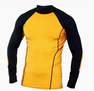 Camiseta Deportiva de Compresión Elástica para Hombre, Ligera, de Manga Larga, para Gimnasio, MMA, BJJ, Entrenamiento - Product Image 5