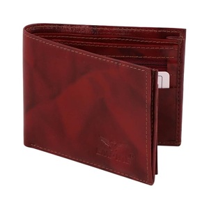 Men Retro Cowhide Genuine Leather RFID <b>Wallet</b> Solid Color Slim Coin Purse Short <b>Card</b> <b>Holder</b> Waterproof Two Tone Leather <b>Wallet</b> - Product Image 1