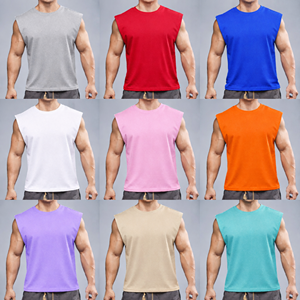 เสื้อกล้ามวินเทจผู้ชายสไตล์ไฮสตรีท ผ้าฝ้าย 100% ระบายอากาศได้ดี ทรงฮิปฮอป สตรีทแวร์ - Product Image 4