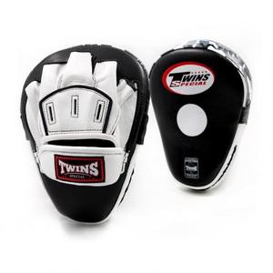 Mitaines de frappe Twins en cuir véritable de haute qualité, sur mesure, avec pads de cible Twins - Product Image 1