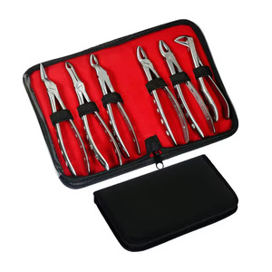 Kit de Pinzas de Extracción Pedo, Juego de 7 Piezas, Cirugía General, Manual, Acero Inoxidable Alemán, Clase II, Certificado CE, Pinzas de Extracción Dentales - Product Image 4