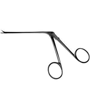 Micro Alligator Forceps Non-Reflective Black Coated Surgical Grade Ultra-Fine Micro Crocodile Grasping Forceps By <b>Blush</b> Surgical - Product Image 2