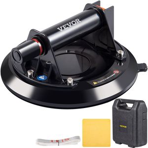 Ventouse à vide robuste pour verre de 8 pouces avec poignée en plastique, capacité de charge de 220 lb, à usage manuel - Product Image 1