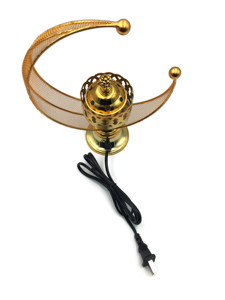 Quemador de incienso de latón de lujo, quemador Bakhoor ecológico para decoración del hogar para Ramadán y eventos de Falak World Export - Product Image 3