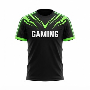 Camiseta de Juego Personalizada por Sublimación para Deportes Electrónicos, Uniforme de Equipo de Esports, Manga Corta, Transpirable, con Nombre y Número Personalizados - Product Image 4