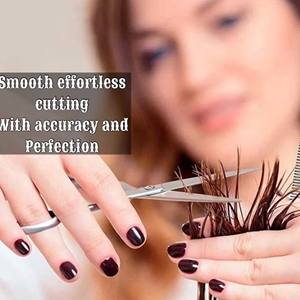 Tijeras de Peluquería Profesionales de Acero Inoxidable de 7.5 Pulgadas - Tijeras Multiusos para Cortar el Cabello para Salón, Hombres y Mujeres - Product Image 3