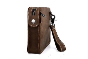 Maletín Profesional Unisex de Cuero Crazy Horse para Portátil, Gran Capacidad, Genuino, para Negocios, Trabajo, Viajes, Personalizable, Impermeable - Product Image 2