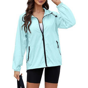 Light Weight Rain <b>Jacket</b> Women Water resistence Windbreaker Travel Rain Coats for Women <b>Men</b> - Product Image 1