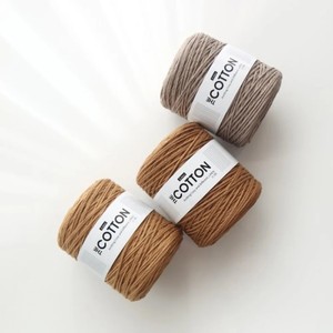 Hilo de algodón al por mayor, hilo de algodón peinado para tejer a mano, cono de 200g, hilo de algodón para crochet - Product Image 3