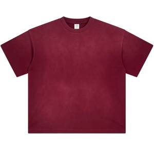 เสื้อยืดคอกลมผ้าแคนวาสเนื้อหนัก 150 กรัม 100% ผ้าฝ้าย ทรงปกติ ยูนิเซ็กซ์ สำหรับสกรีนลายหรือพิมพ์ตัวอักษร  รับผลิตเสื้อผ้าสตรีทแวร์แบบขายส่งตามสั่ง - Product Image 4