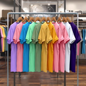 เสื้อยืดผู้หญิง ผ้าฝ้าย แขนสั้น สไตล์ลำลอง แบบพื้นฐาน พร้อมบริการรับผลิตแบบ OEM ODM - Product Image 6