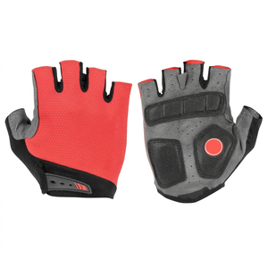 Gants de cyclisme respirants à demi-doigts avec fermeture auto-agrippante pour le vélo et l'entraînement en salle de sport - Product Image 2