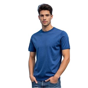 Camisetas de Gimnasio para Hombre, Transpirables, Talla Personalizada, Ecológicas, de Secado Rápido, Antiarrugas, 100% Algodón, Logotipo Personalizado, Alta Calidad - Product Image 1