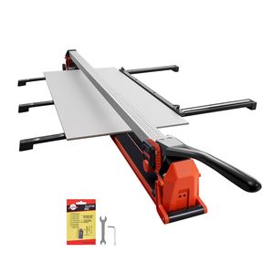 Tagliapiastrelle Manuale da 63 Pollici con Guida di Allineamento di Precisione e Supporto per Ruota di Taglio in Carburo di Tungsteno - Product Image 1