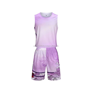 Uniformes de Baloncesto Unisex de Secado Rápido y Transpirables, Ropa Deportiva para Adultos, Conjuntos de Equipo de Tallas Grandes, Impresión por Transferencia de Calor, Personalizables al 100% - Product Image 1