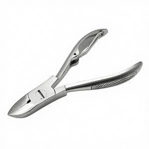 ที่ตัดเล็บโลหะแบบมืออาชีพ ด้ามจับมีลายเพิ่มการยึดเกาะ ปากกว้าง พร้อมสปริงเดี่ยว คุณภาพสูง เป็นมิตรกับสิ่งแวดล้อม - Product Image 1