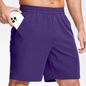 Pantalones Cortos Deportivos Casuales para Hombre Hechos a Medida, de Lona Sólida, de Alta Calidad, de Secado Rápido, Elásticos en 4 Direcciones, Servicio OEM - Product Image 4