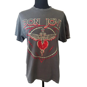 Camiseta de hombre con cuello redondo, estilo moderno, 100% algodón, con pedrería, corte holgado, la más vendida. - Product Image 1