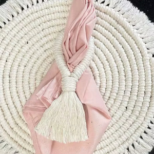 Anneau de serviette en macramé - Product Image 1