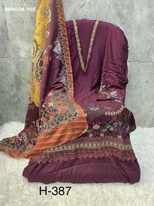 Proveedor de la colección de salwar-kameez y dupatta de rayón de diseño de última generación, de calidad premium, con bordados y semicosturas, procedente de la India. - Product Image 5