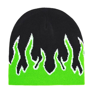 Bonnets personnalisés de qualité supérieure, unisexes, couleur unie, 100% acrylique, doux, chauds, respirants, avec logo, bonnets tricotés pour l'hiver - Product Image 5