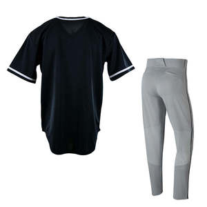 Custom Made Breathable Men's Sports Baseball Uniform 100% Polyester Unique Style Sportswear Uniform - Product Image 2