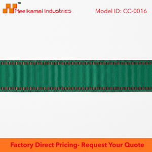 Ruban gros-grain plissé 25 mm rose vif, magenta et vert pour emballage cadeau de Noël, nœuds pour cheveux et décorations de fête - Fournisseur en gros - Product Image 6