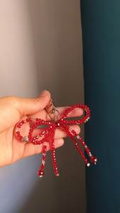 Magnifique porte-clés brodé perlé avec des broderies complexes faites à la main et des perles colorées pour une utilisation quotidienne et tendance - Product Image 5