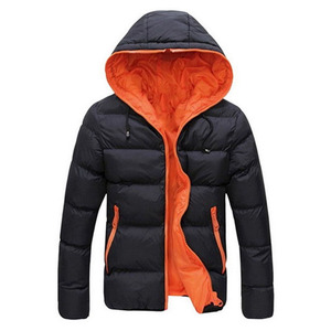Premium Quilted Jackets For Winter Fall Wear Thick <b>Bubble</b> <b>Coats</b> Stand Canvas Wholesale Best Price Print Men's Puffer Jacket - Product Image 3