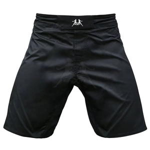 Pantalones cortos de MMA ligeros con cintura elástica y tela de secado rápido Pantalones cortos de MMA duraderos para entrenamiento y fitness - Product Image 1