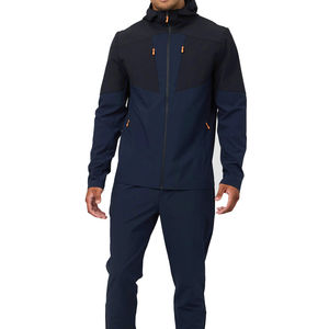 Nouvel Arrivage 2026 – Ensemble Survêtement Personnalisé en Nylon Coupe-Vent avec Sweat à Capuche Zippé et Short pour Homme - Product Image 1