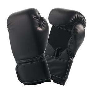 Green PU Boxing Gloves with <b>Velcro</b> Closure for Adults Sparring Training Gear - Product Image 2