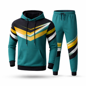 Sudadera con Capucha de Alta Calidad para Hombre, de Forro Polar de Poliéster, Transpirable, Bordada, Informal, Nueva Colección de Invierno, Superventas, Sublimada - Product Image 1