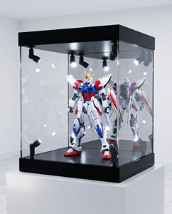 Vitrine autoportante moderne à LED en acrylique transparent 2026 pour l'affichage de jouets, avec designs personnalisés pour super centres commerciaux, montage facile - Product Image 3
